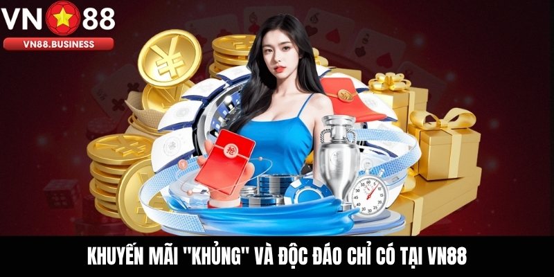 Khuyến mãi "khủng" và độc đáo chỉ có tại VN88